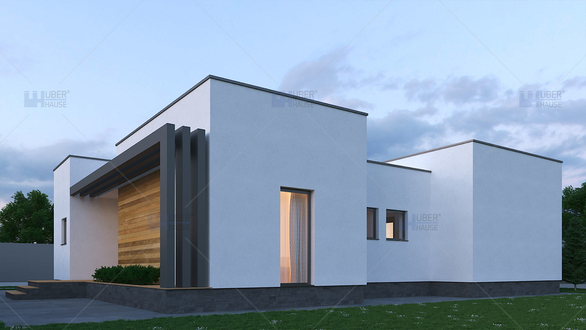 Proiect casa Parter 128 m2 - Flatro