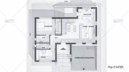 Proiect casa demisol + parter + etaj (260 mp) - Grania