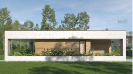 Proiect casa pe un nivel (90 mp) - Casilda