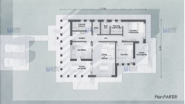 Proiect casa pe un nivel (115mp) - Dania