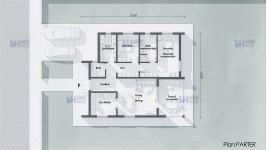 Proiect casa pe un nivel (110mp) - Lago