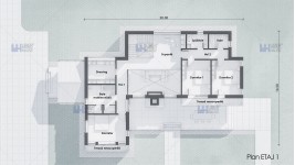 Proiect personalizat casa parter cu etaj si anexa - Snagov