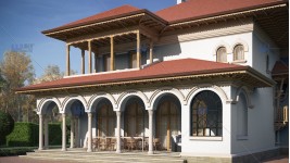 Proiect personalizat casa parter + etaj in stil neoromanesc - Brasov