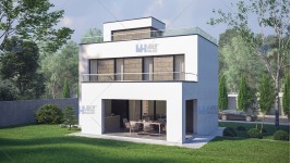 Proiect personalizat casa cu etaj si terase - Cisnadie