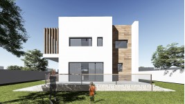 Constructie casa structura metalica parter + etaj (124 mp) - Donna