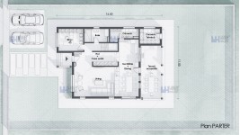 Proiect casa cu etaj (215 mp) - Kaida
