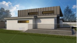 Proiect casa parter (109 mp) - Adona