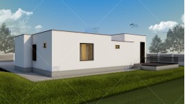 Proiect casa parter (102 mp) - Campina