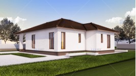 Constructie casa zidarie parter (112 mp) - Rovenna