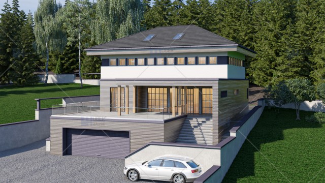 Proiecte case cu mansarda - UberHause.ro