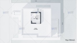 Proiect casa  doua etaje (285mp) - Donia