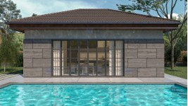Proiect casa cu piscina - sauna - crama - Sanpetru Brasov