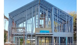 Proiect casa parter + etaj (195mp) - structura metalica Jimbolia, jud.  Timis