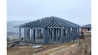 Proiect casa parter (129 mp) - structura metalica - Odorheiu Secuiesc, jud. Harghita