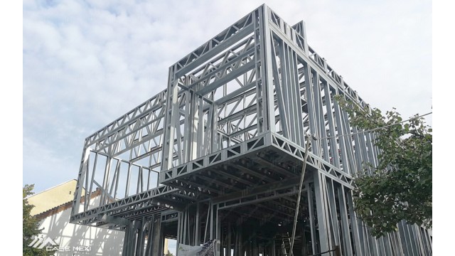 Proiect casa parter + etaj (324 mp) - structura metalica Oradea, Bihor