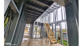 Proiect casa parter + etaj (236 mp) - structura metalica Dragomiresti-Deal, Ilfov