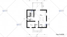 Proiect casa cu mansarda (89.7mp) - Solaria